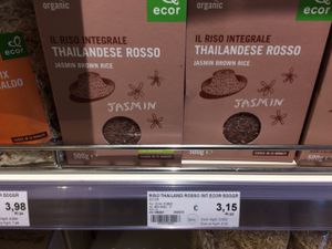 Brown Rice at NaturaSi - Via Ungaresca in Pordenone