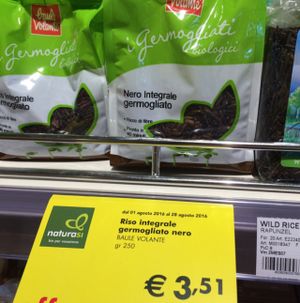 Black Rice at NaturaSi - Via Ungaresca in Pordenone