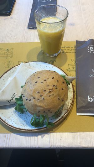 Amazing burger and juice at NaturaSi - Via Ungaresca in Pordenone