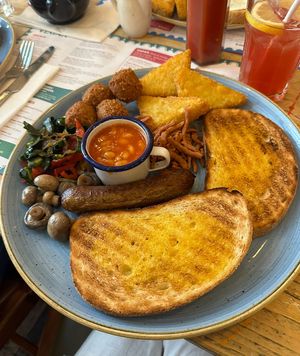 Vegan breakfast!  at Faro Lounge in Lichfield