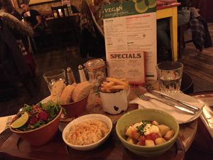 Vegan menu & tapas at Faro Lounge in Lichfield