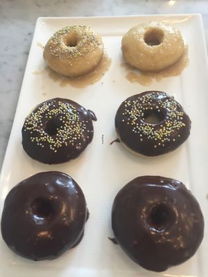 Our organic gluten free baked donuts.  at Blondie's Vegan in Boynton Beach