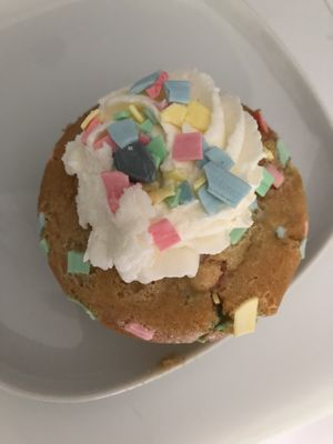 Funfetti Cupcake  at Blondie's Vegan in Boynton Beach