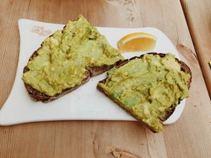 avocado on toast😋 at Le Pain Quotidien - The Avenues Mall in Kuwait City