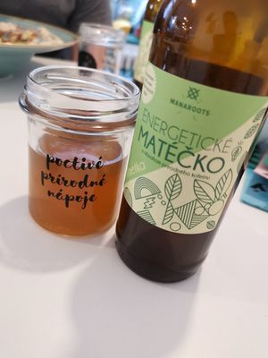 mate limo at Vegan Kiosk in Bratislava