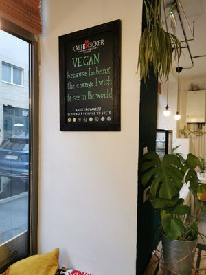 💚 at Vegan Kiosk in Bratislava