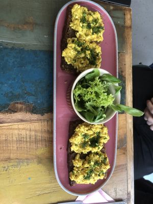 Wanna be egg   at Vegan Kiosk in Bratislava