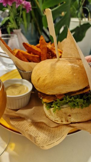 Vpad tempeh at Vegan Kiosk in Bratislava