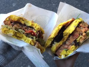 ?yum at Vegan Kiosk in Bratislava