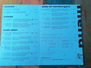Latest menu and prices at Vegan Kiosk in Bratislava