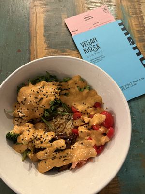 Kiosk bowl  at Vegan Kiosk in Bratislava