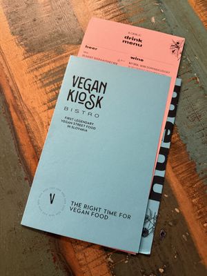   at Vegan Kiosk in Bratislava