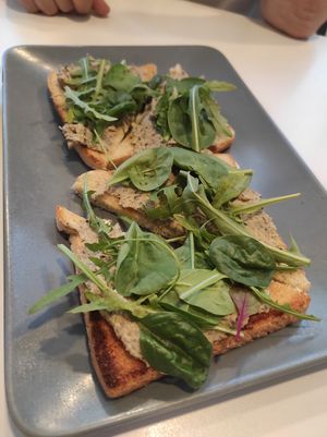 Vuna sandwiches at Vegan Kiosk in Bratislava