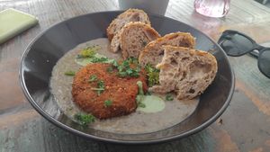 Mnam at Vegan Kiosk in Bratislava