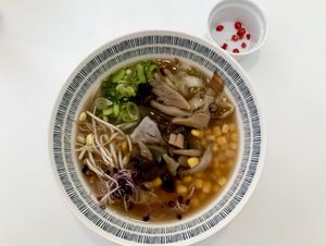Ramen at Vegan Kiosk in Bratislava