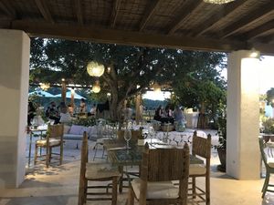 Garden  at Aubergine in Ibiza