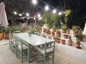 Restaurant at Aubergine in Ibiza