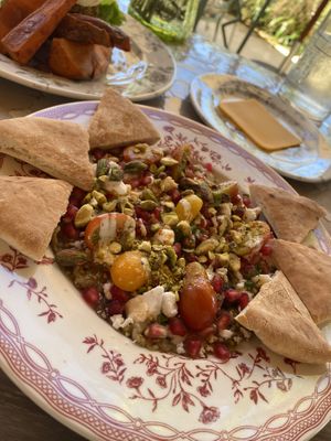 Aubergine carpaccio - worth the voyage  at Aubergine in Ibiza