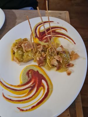 Ravioli  at Mamabeach in Olbia