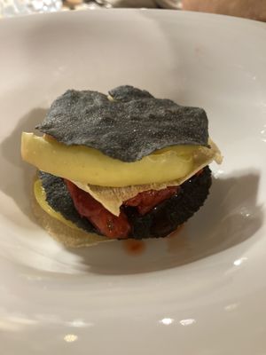 Millefoglie di carasau   at Mamabeach in Olbia