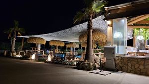 Lounge bar at Mamabeach in Olbia
