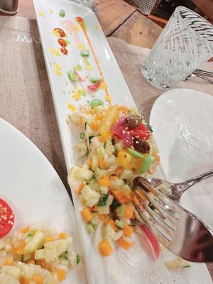 Vegan Tartare  at Mamabeach in Olbia