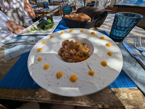 Vegan Gnocchi at Mamabeach in Olbia