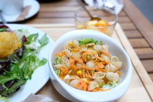 Salad at Organic's in Sevilla