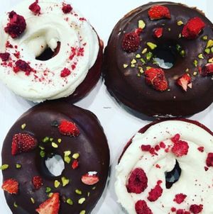 ";Sia Later"; and ";Vegan Fox"; at Doughnut Time - Newtown in Newtown