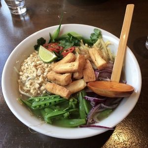 VE/GF ramen  at NoodleOne in Bangor