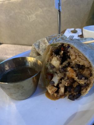 Guilt-free burrito at Tocaya Modern Mexican in Venice