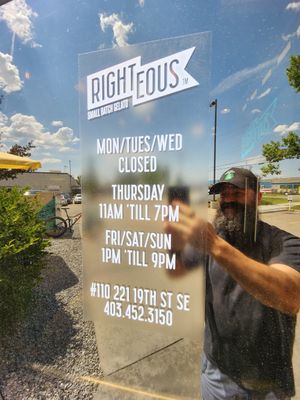  at Righteous Gelato in Calgary