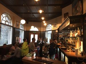 bar inside  at The Central Bar in Gateshead