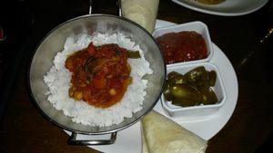 Vegetable Chilli Burrito Bowl at The Central Bar in Gateshead