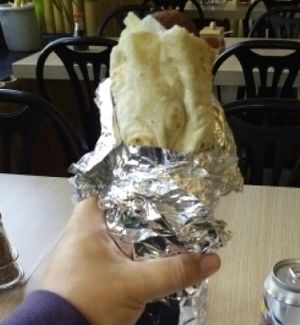 Falafel that can feed a family  at Foodhouse in Linkoping