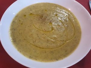 They make the best soup at Petiscos in Santiago De Compostela