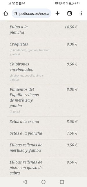  at Petiscos in Santiago De Compostela