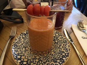 Gazpacho  at Gusto Ristobar in Sevilla
