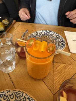 Gazpacho  at Gusto Ristobar in Sevilla