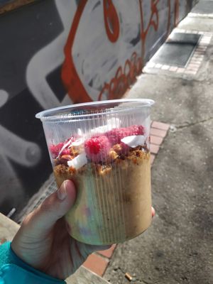 Müsli to-go at Napoljonska in Berlin
