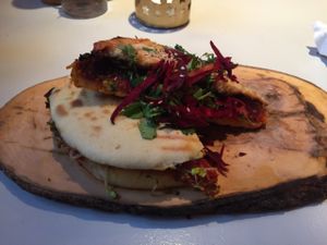 vegan panini at Napoljonska in Berlin