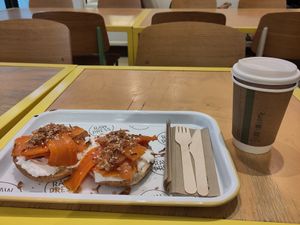 Nee York Bagel at Raw Press in South West London