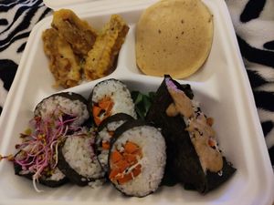 Ippobox sushi fusion at Ippoasi Animal Sanctuary in San Piero A Grado