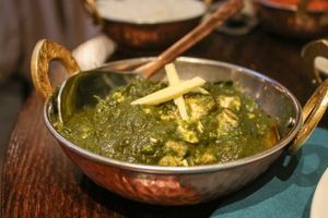 tofu palak at Blue Lotus in Vilnius
