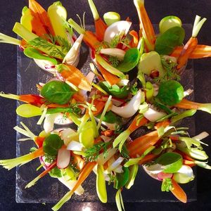 Petit potager mayonnaise de noix de cajou  at Eat Me by L'Inattendu-e in 