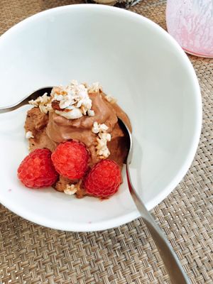 Vegan chocolate mousse  at Eat Me by L'Inattendu-e in 
