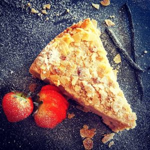 Torta della nonna at Fischwerk in Norderney