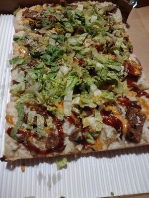 Edgar Allen po boy special at Pie-Sci in Detroit