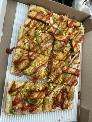 This one was good vegan brunch option hash from outer space   at Pie-Sci in Detroit