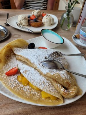 Veganer Crêpe at Landhaus in Wolfratshausen